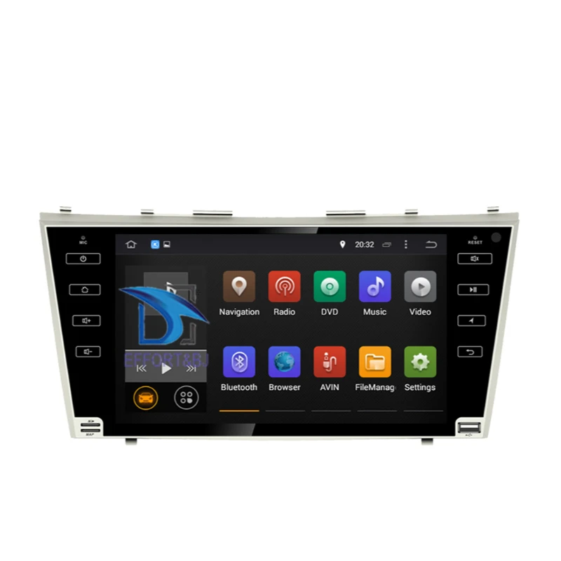 Android 9 0 8 ядерный ОЗУ 4 ГБ Автомобильный GPS навигатор стерео экран для TOYOTA CAMRY 2007 2011