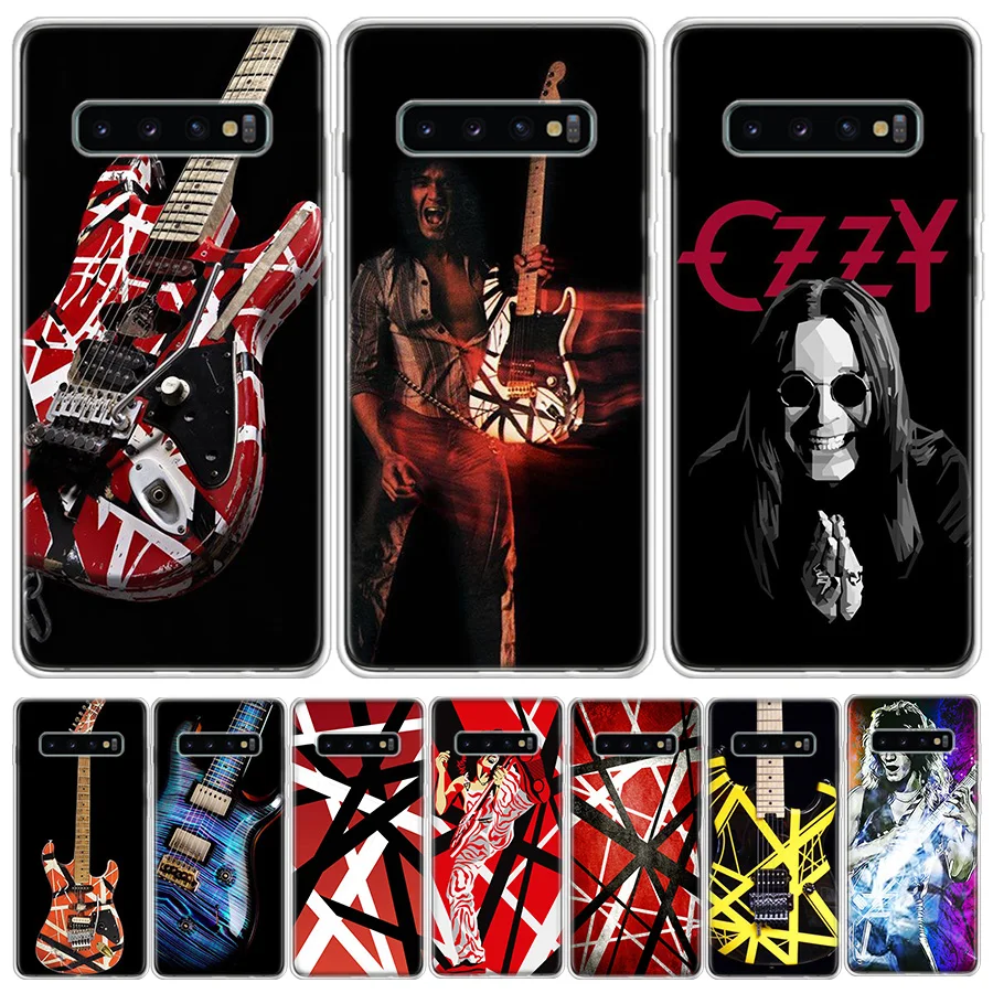 

Eddie Van Halen Graphic Guitar Phone Case For Samsung Note 20 Ultra 10 Lite 9 8 F52 F62 Galaxy M52 M32 M11 M12 M21 M30S M31S M51