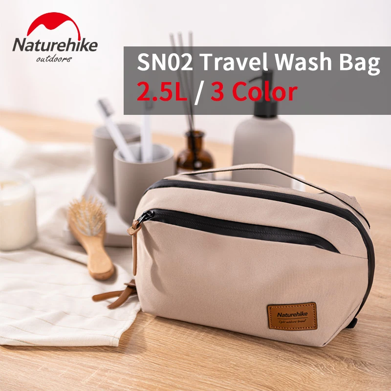 naturehike cosmetic bag organizer waterproof portable makeup bag brand hot sale fashion travel necessity beauty case wash pouch free global shipping
