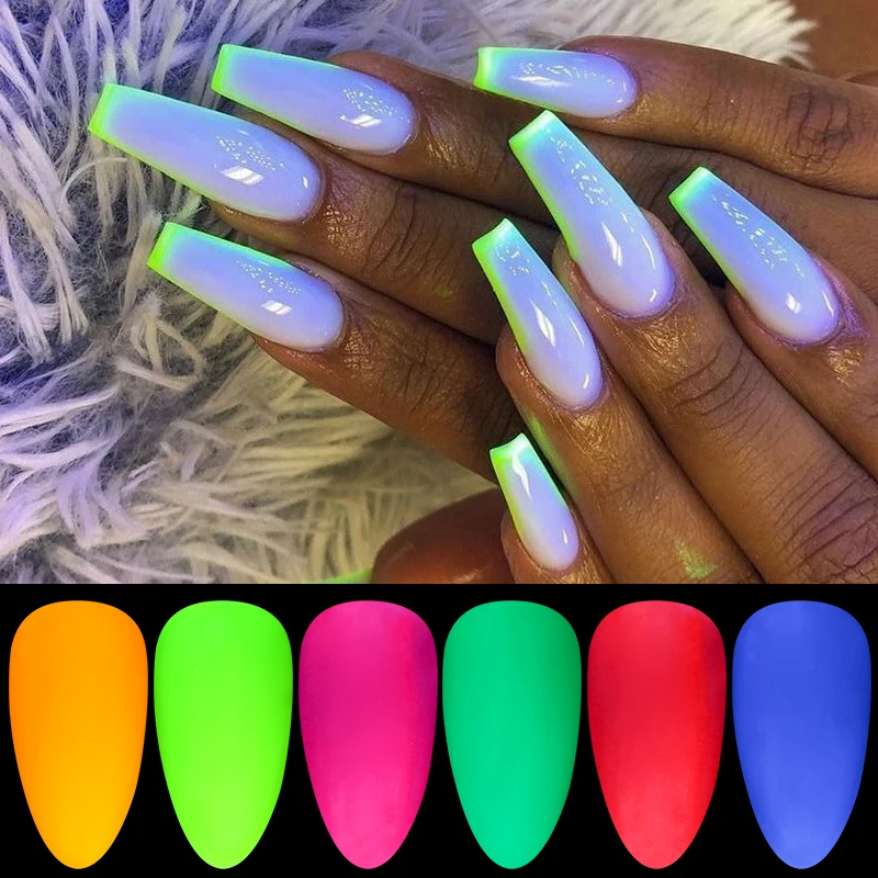 10 г светящийся порошок оптом светится в темноте долговечная светящаяся пудра для