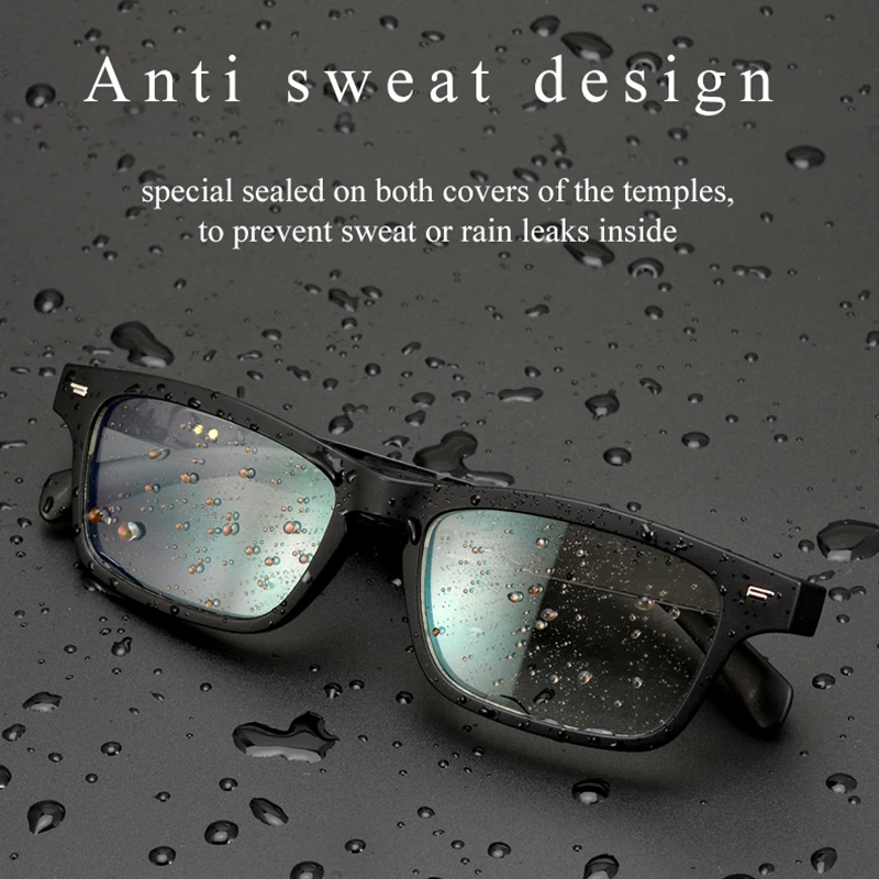 

Non Bone Conduction Smart Glasses Driving Sunglasses Eye Protection Bluetooth Audio Blue Light Proof Smart Portable Glasses