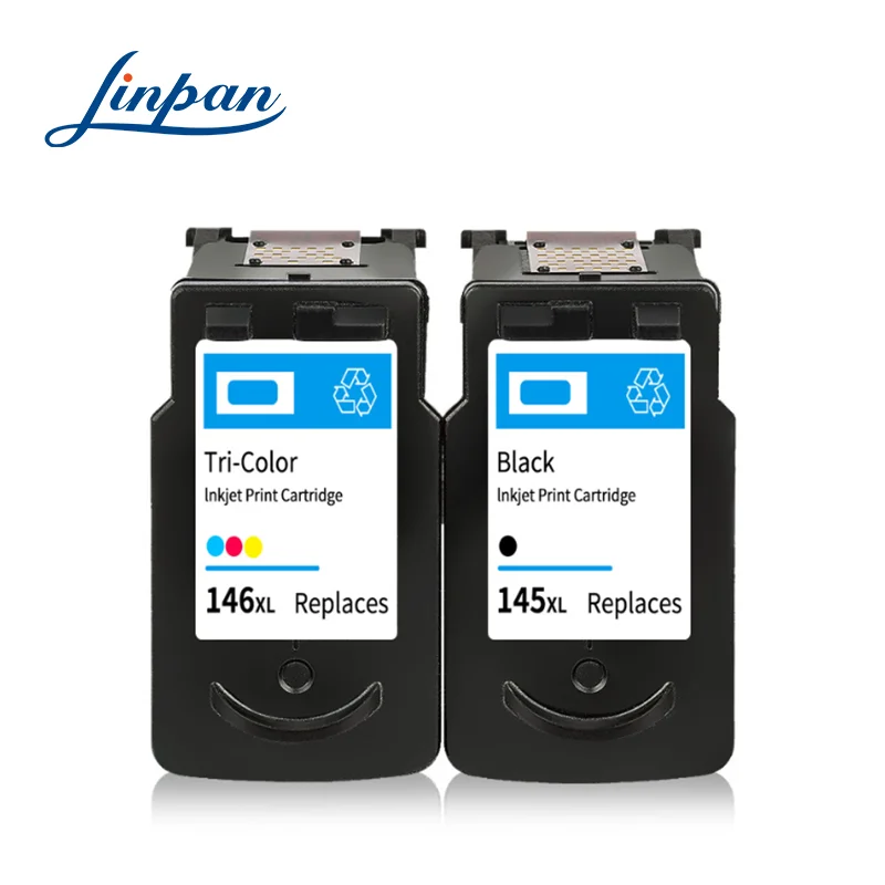Совместимость 145XL 146 XL картридж Замена для Canon PG145 PG 145 pixma mg2410 MG2410 MG2510