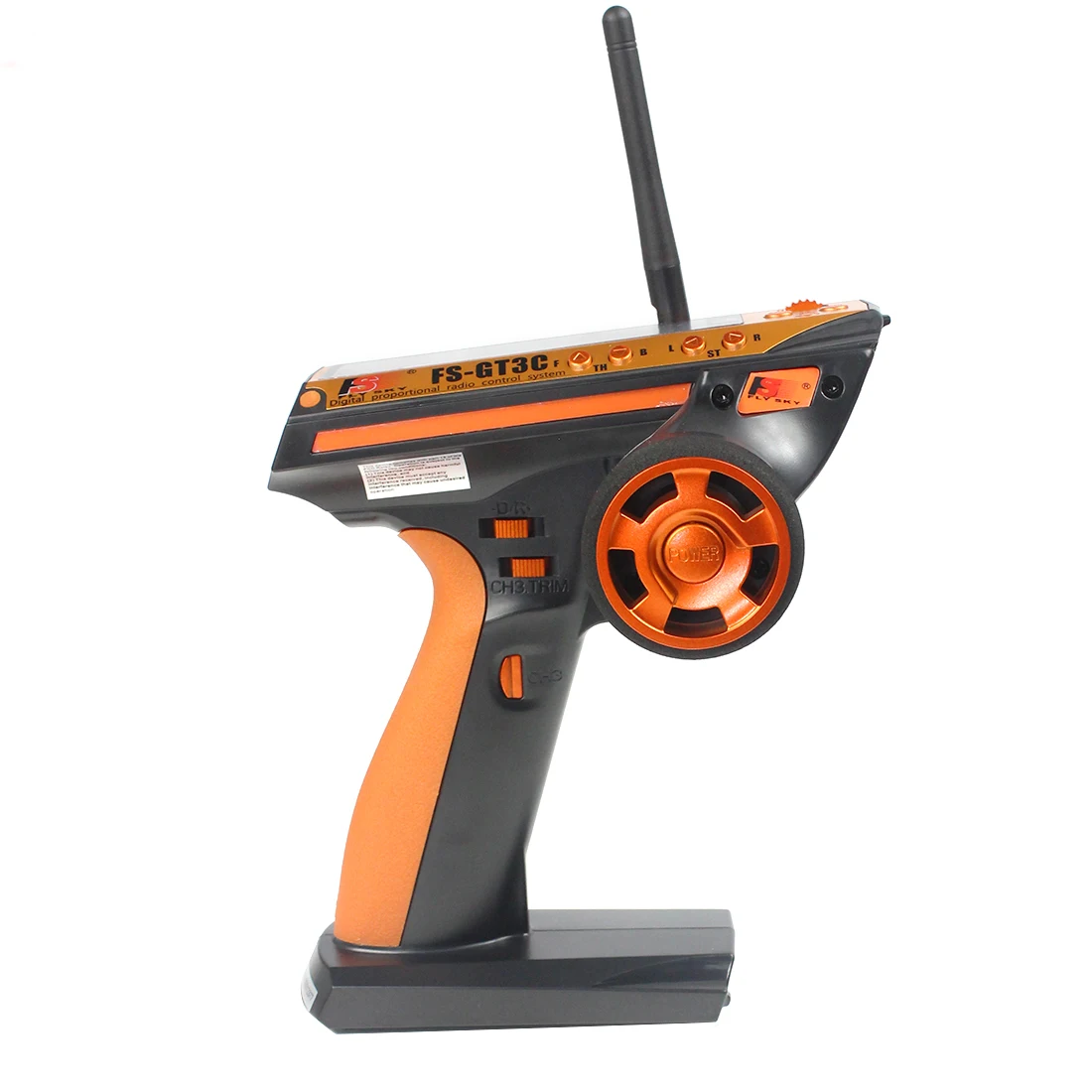 

FEICHAO GT3C 2.4G 3CH Gun RC Controller /w Receiver TX Battery 20KG Digital Coreless Servo 25T Metal Arm For RC Car Truck Boat