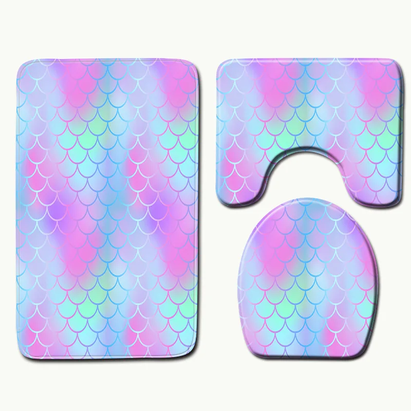 

Zeegle Water Absorption Rug Bathroom Mat Shaggy Memory Foam Bath Mat Set Floor Mat Carpet for Toilet Non Slip Bath Mats