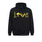 Мужской свитшот с карманами LOVE Pay, черный пуловер с капюшоном, кофта для альпинизма и скалолазания, 2019