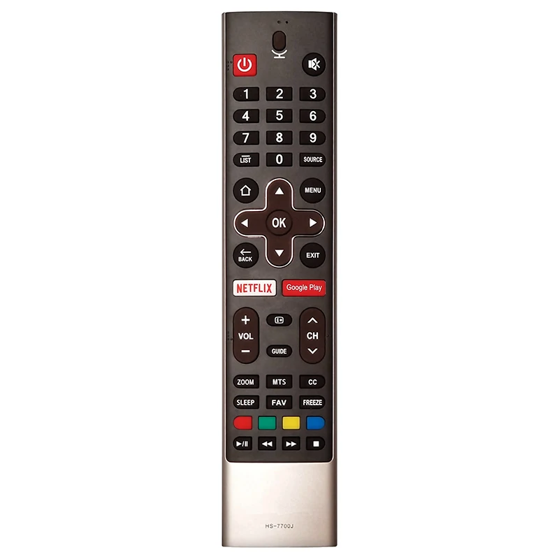 Новый оригинальный телефон для Skyworth Coocaa Voice Android Smart TV Remote Control 58G2A G6 E6D E3 S5G Netflix Google Play HS-7700J