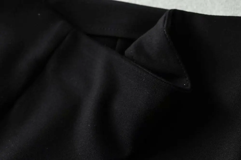 Женские короткие юбки с вышивкой повседневные Черные трапециевидные в стиле