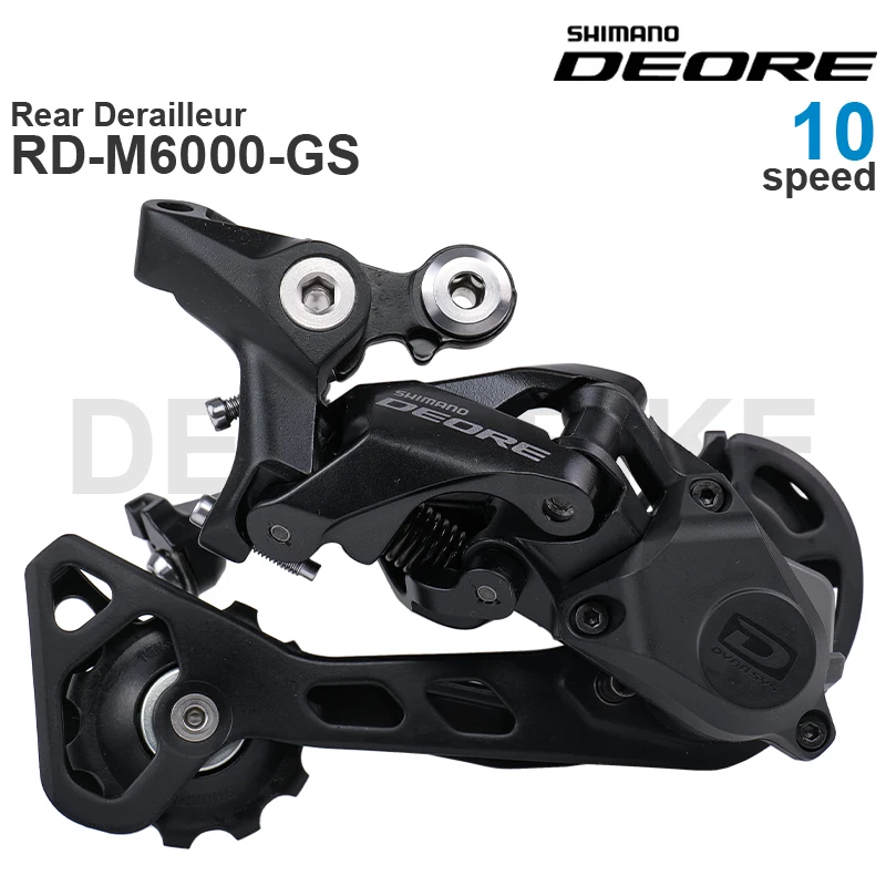Задний переключатель передач SHIMANO DEORE M6000 10v RD оригинальные детали - купить по