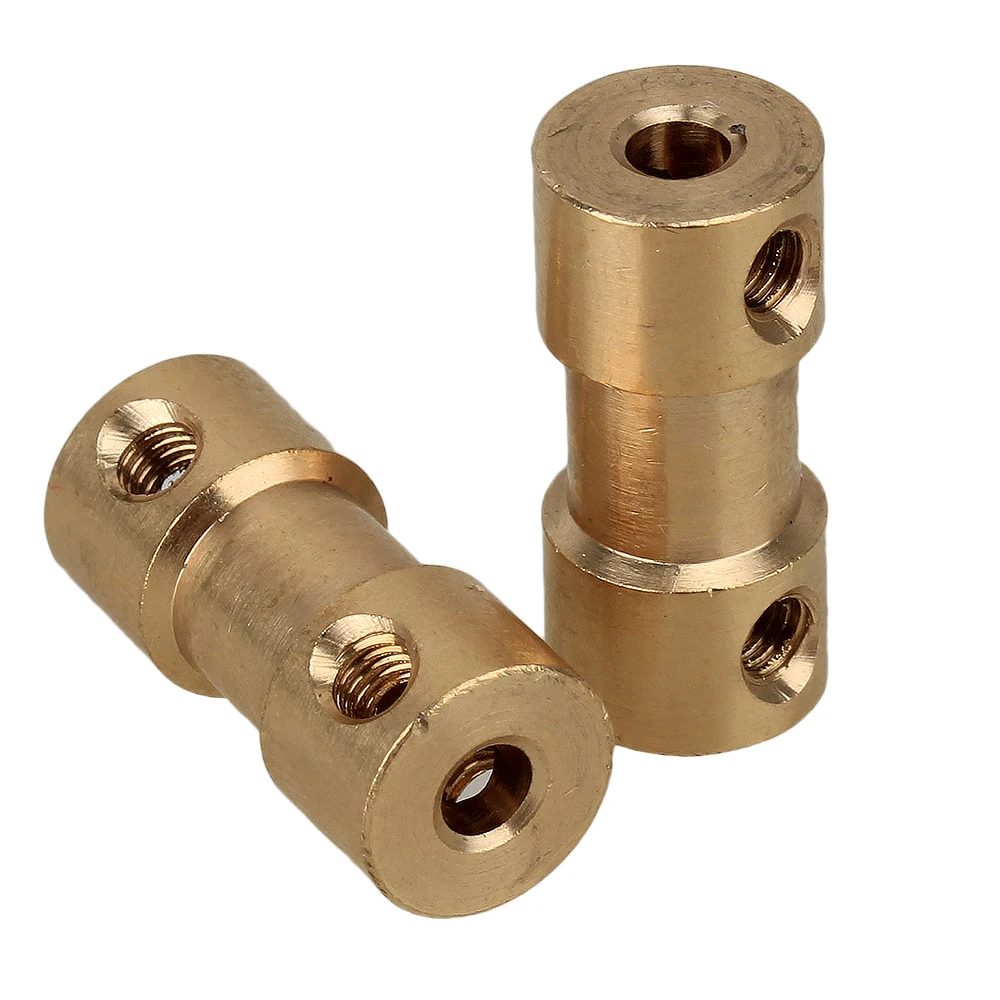 2 шт. латунный соединитель вала от 3 17 мм до для RC с винтами|Приводные муфты| |