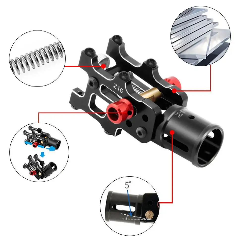 

New Arrival Aluminum Alloy manual Folding Arm Tube For Z16 Diameter 16mm Tube Quadcopter Multirotor Drone Accessories