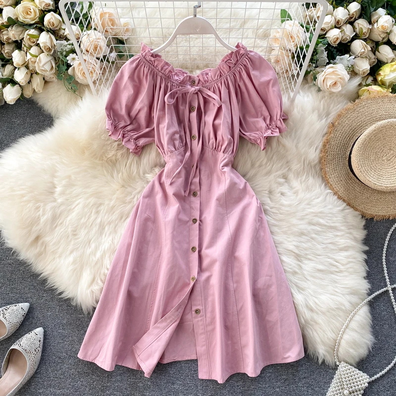 Женское шикарное платье Новинка лета 2020 модное Сексуальное Милое однотонное с