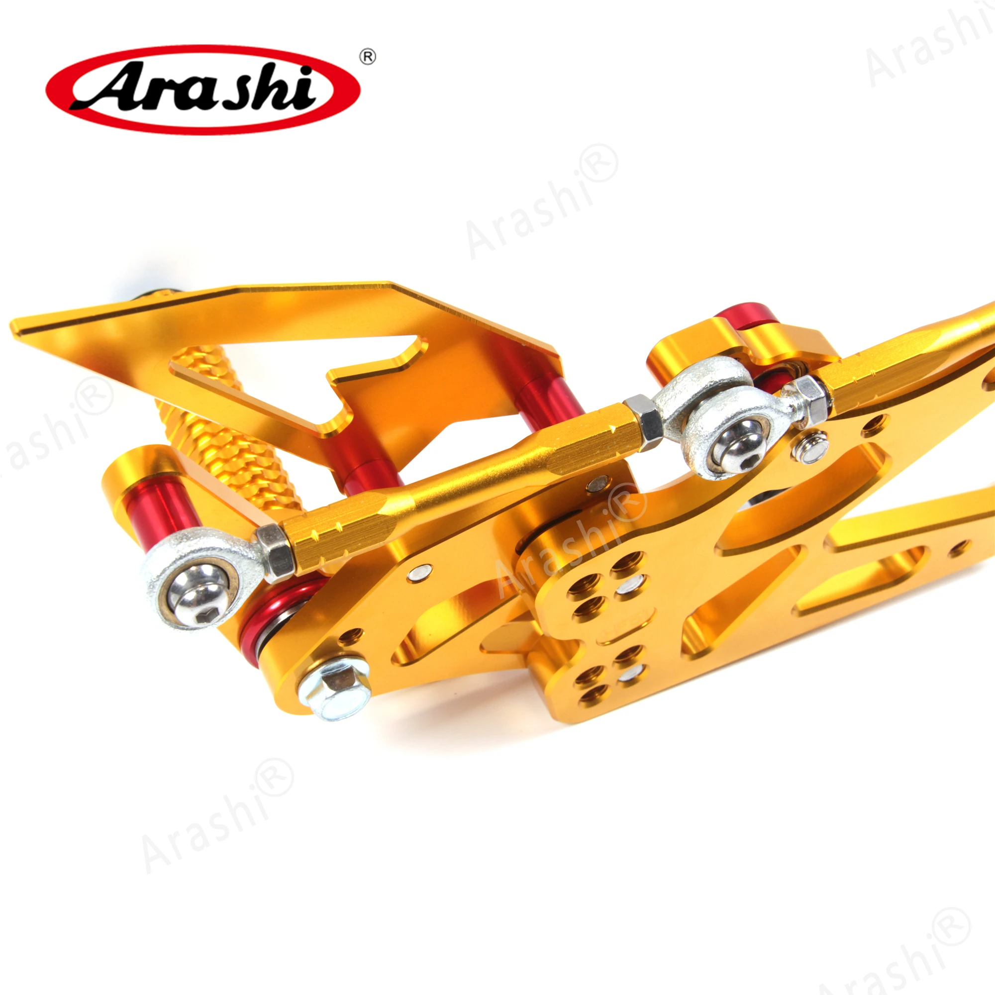 Араши CNC регулируемая подножка для YAMAHA YZF R1 2005 2006 подножки задние комплекты Rearsets