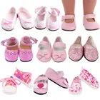 Обувь для кукол, сапоги 7 см, милая парусиновая обувь Китти для 18 дюймов, американский и 43 см, кукла для новорожденных, поколение для девочек, игрушка 13 Blyth