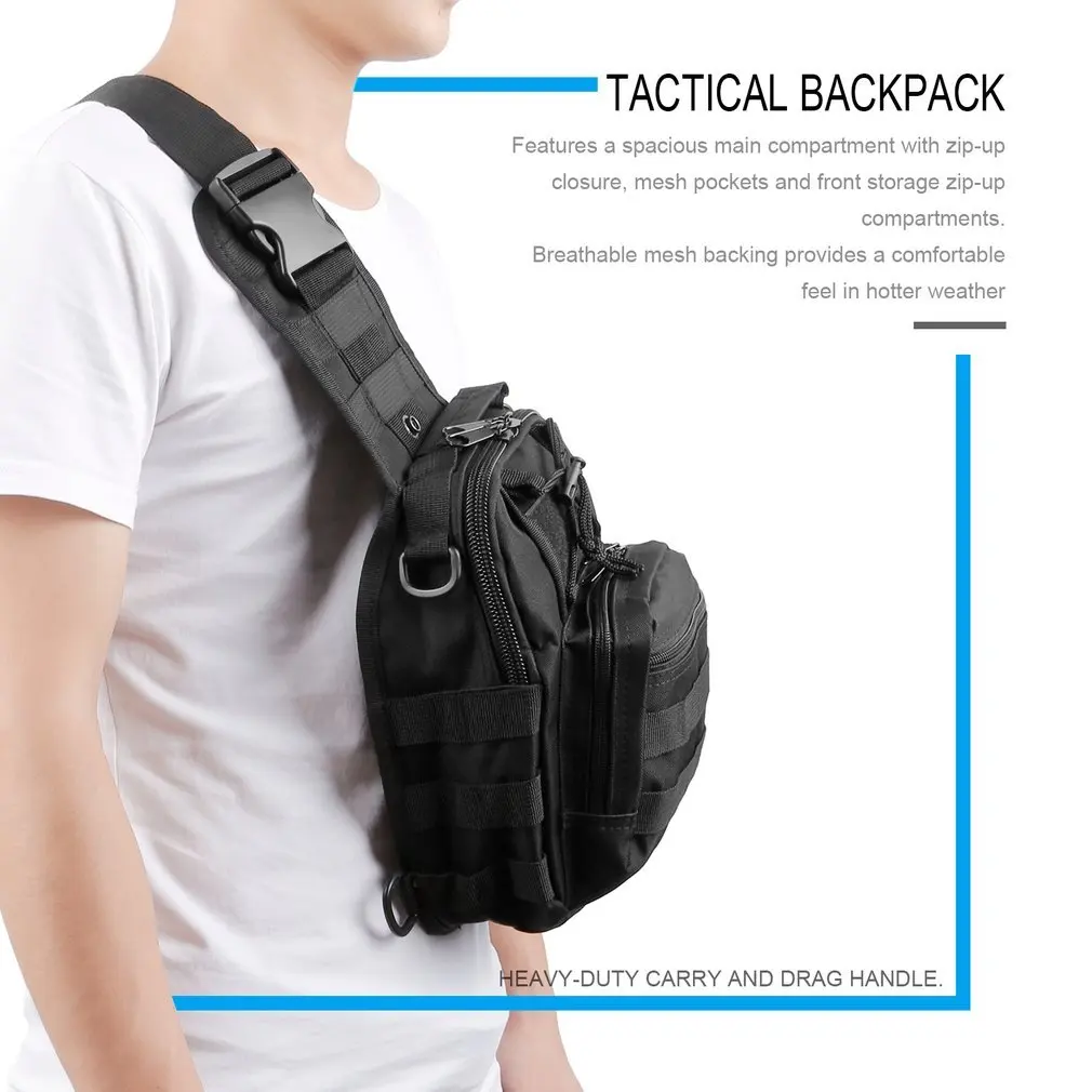 Facecozy, Спортивная военная сумка для активного отдыха, рюкзак для альпинизма на плечо, тактический рюкзак для походов, кемпинга, охоты, рюкзак для рыбалки