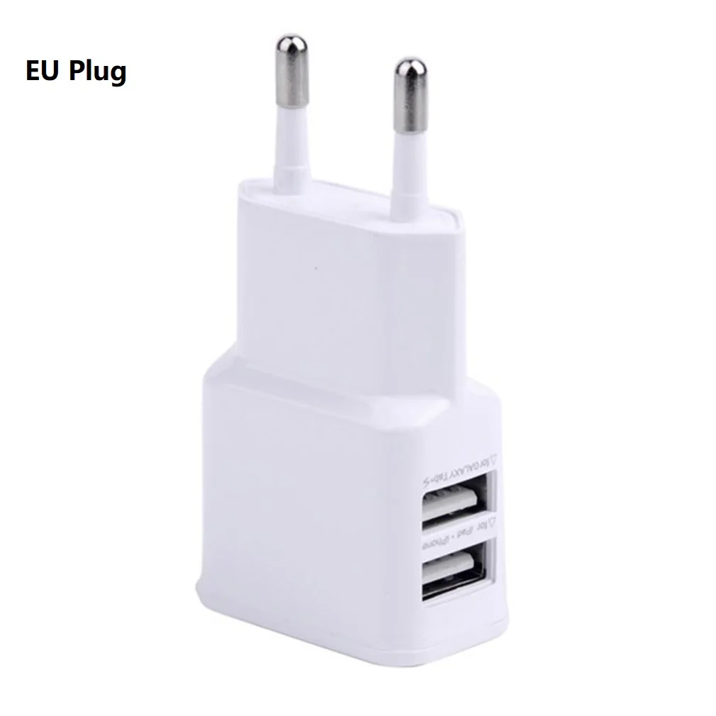 1A 5V 2A Dual USB Универсальное зарядное устройство для мобильного телефона s зарядное устройство для путешествий зарядное устройство для iPhone для Android - Тип штекера: 1A