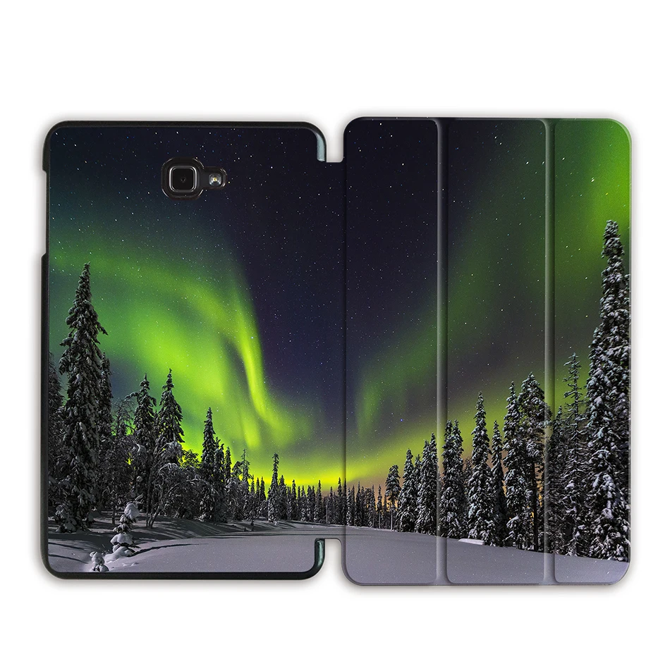 MTT из искусственной кожи чехол для samsung Galaxy Tab A A6 10,1 дюймов T580 T585 SM-T580 SM-T585 пурпурный флип смарт-чехол для планшета - Цвет: SS04