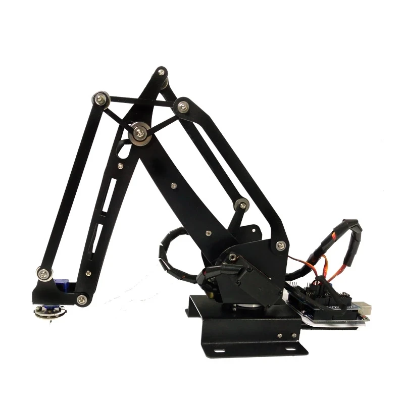 Robot Remote Control Robotic Arm Model Stainless Steel Claw With Servos for Children's Toy Robot Arm  KS3518