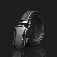 new korean style trendy belt mens formal wear hot selling belt high end automatic buckle designer business metal buckle belt