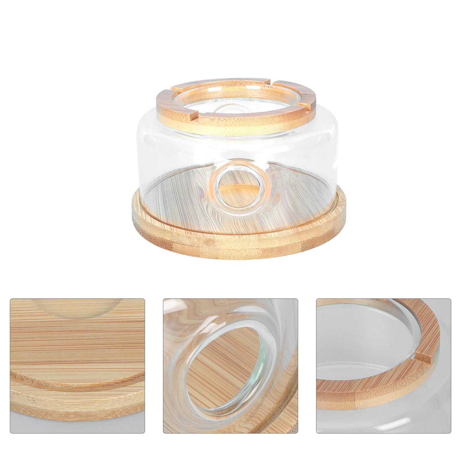 

Japanese Style Teapot Heater Desktop Tea Warmer Decorative Glass Warmer