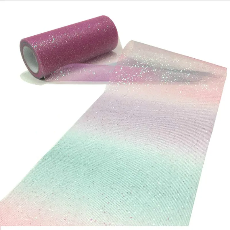 Тюлевая юбка-пачка с блестками 10 ярдов в рулоне