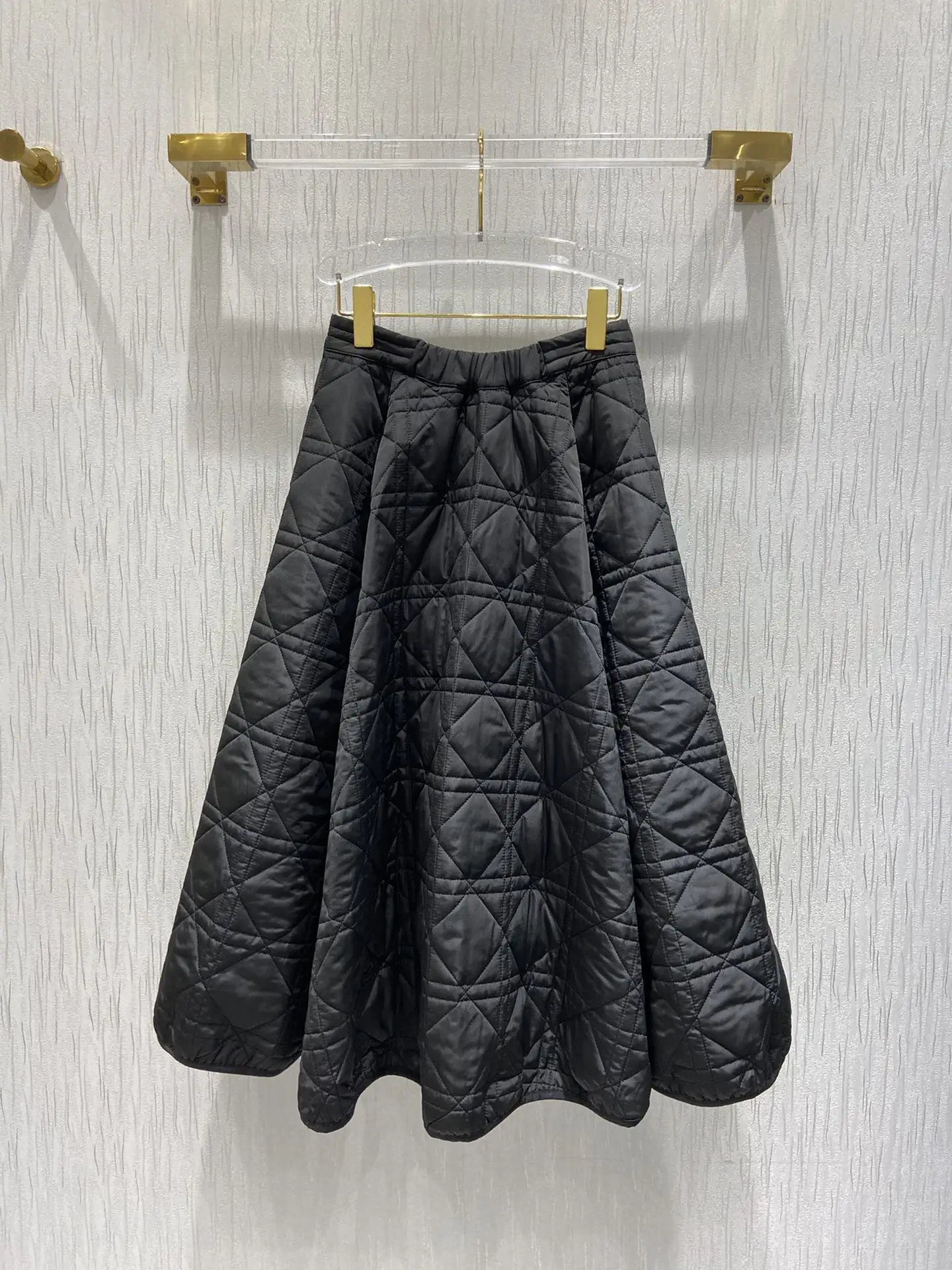 

Женская модная пикантная однобортная юбка из тонкого хлопка с ромбовидным узором, длиной до локтя, 2021, новинка 0822