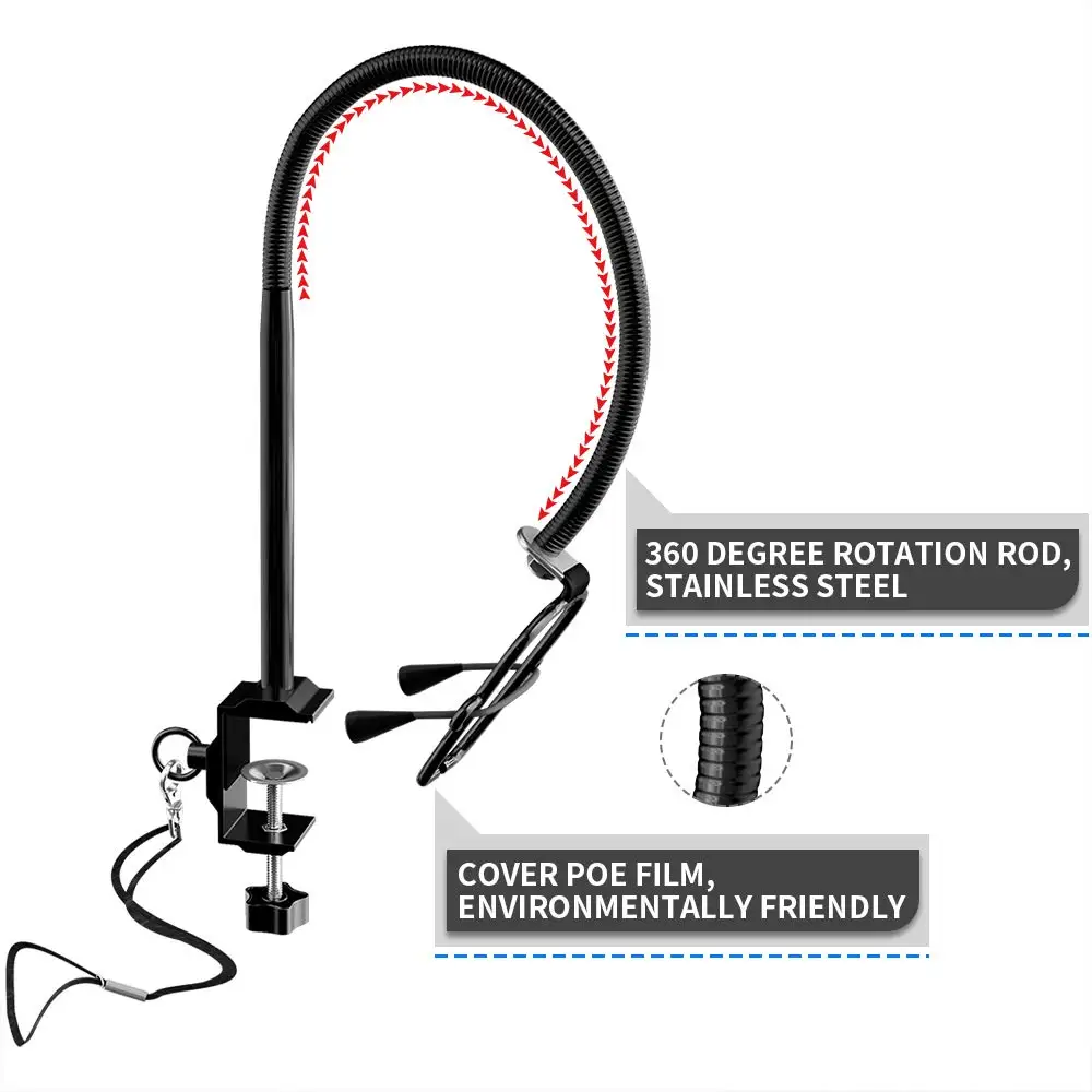 Собака уход за волосами сушилка для хэндс фри из нержавеющей стали 360 градусов