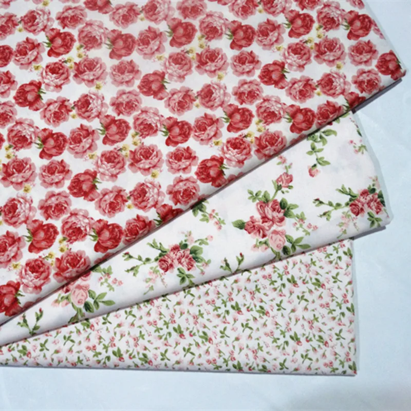 Хлопковая саржевая ткань с принтом Детская стеганая для самостоятельного шитья