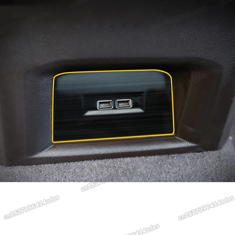 Автомобильный подлокотник задняя панель с USB-портом для volkswagen teramont vw atlas 2020 2021 2022