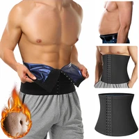 mens abdomen reducer fitness sweat trimmer slimming belt waist trainer belly shapewear ultra light slim corset sauna body shaper