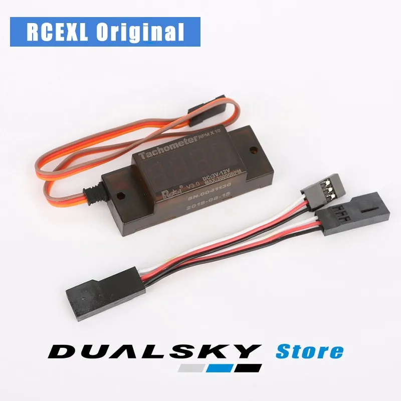 Rcexl V3.0 Мини Тахометр зажигания Спидометр воспламенитель аксессуары для