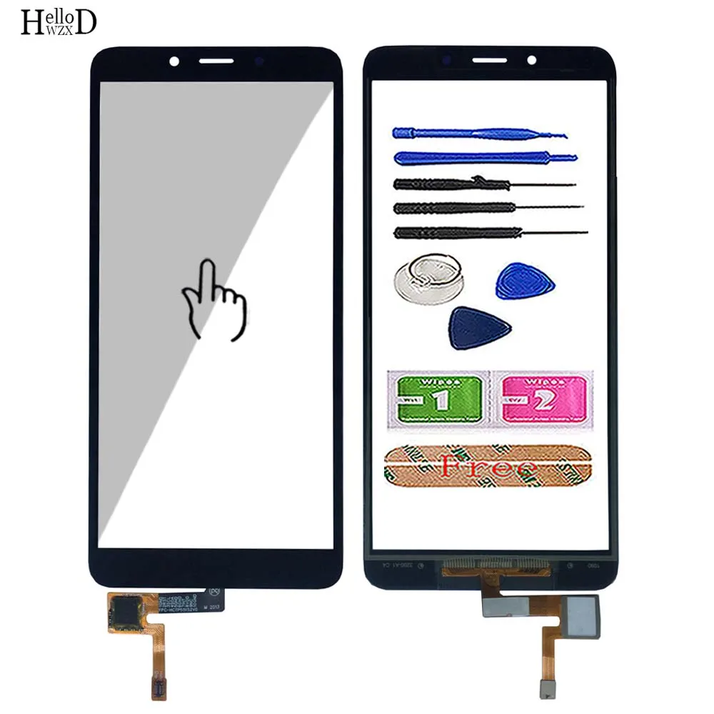 

Мобильный сенсорный экран 5,5 дюйма для LG K20 2019 K8 + K8 Plus LMX120BMW дигитайзер Панель переднее стекло объектив сенсорные инструменты 3M клей