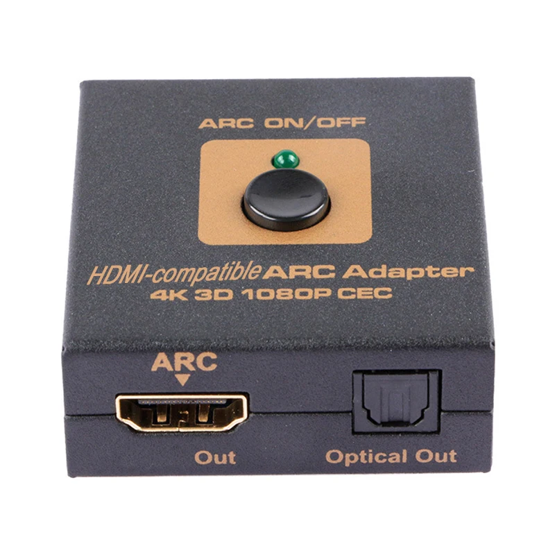 Высококачественный HDMI совместимый дуговой адаптер 4K 3D 1080P CEC конвертер