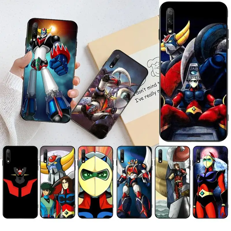 

YJZFDYRM UFO Robot Grendizer Anime Shell Phone Case for Huawei Honor 30 20 10 9 8 8x 8c v30 Lite view pro