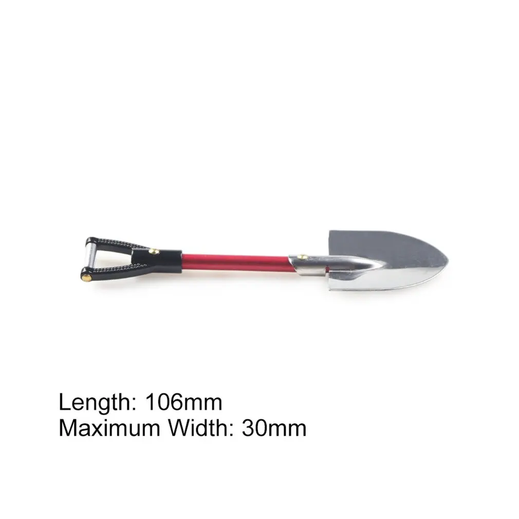

RC Car 1:10 Scale Accessories Metal Shovel for 1/10 RC Crawler Axial SCX10 Traxxas TRX4 D90 D110 TF2 Tamiya CC01 Simulation Toys