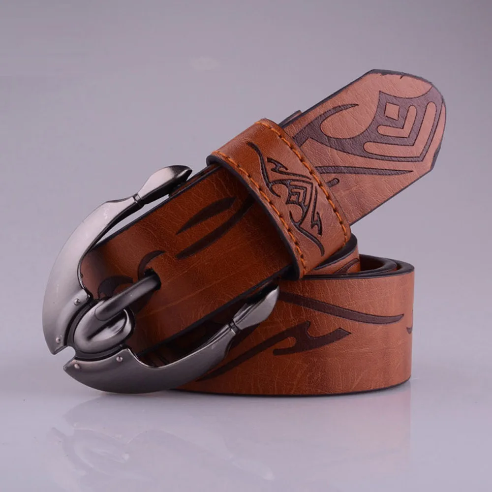 Womail ремни мужской кожаный ремень из натуральной кожи роскошный с пряжкой