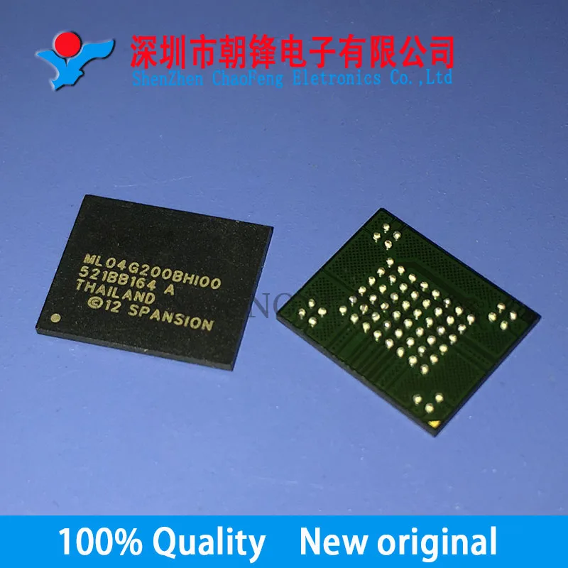 

5PCS S34ML04G200BHI000 ML04G200BHI00 BGA63 New original