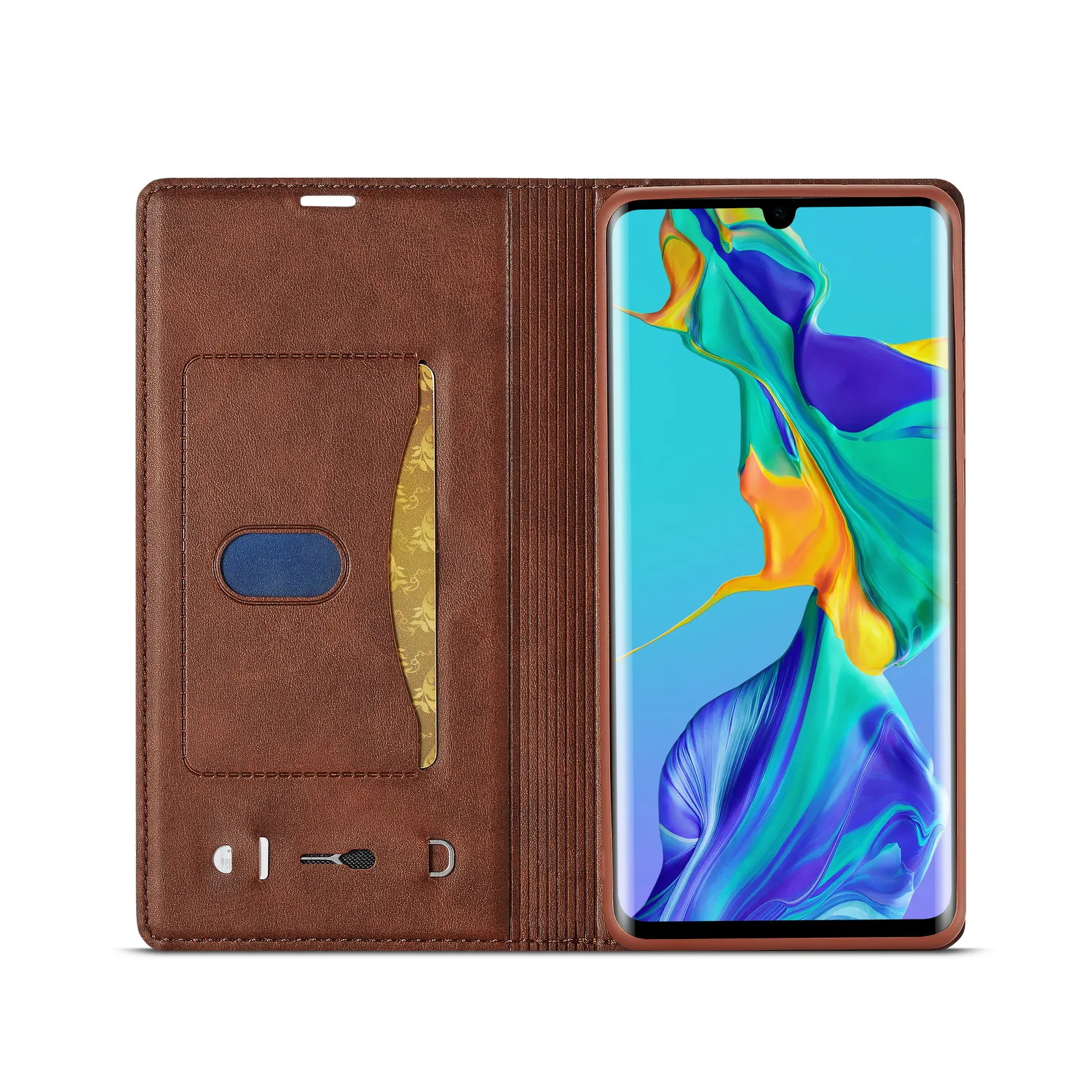 Чехол для huawei P30 Pro, откидной Чехол для huawei P20 Pro P30 Lite, слот для Nano Pin, подставка для карт, кожаный флип-чехол, чехол