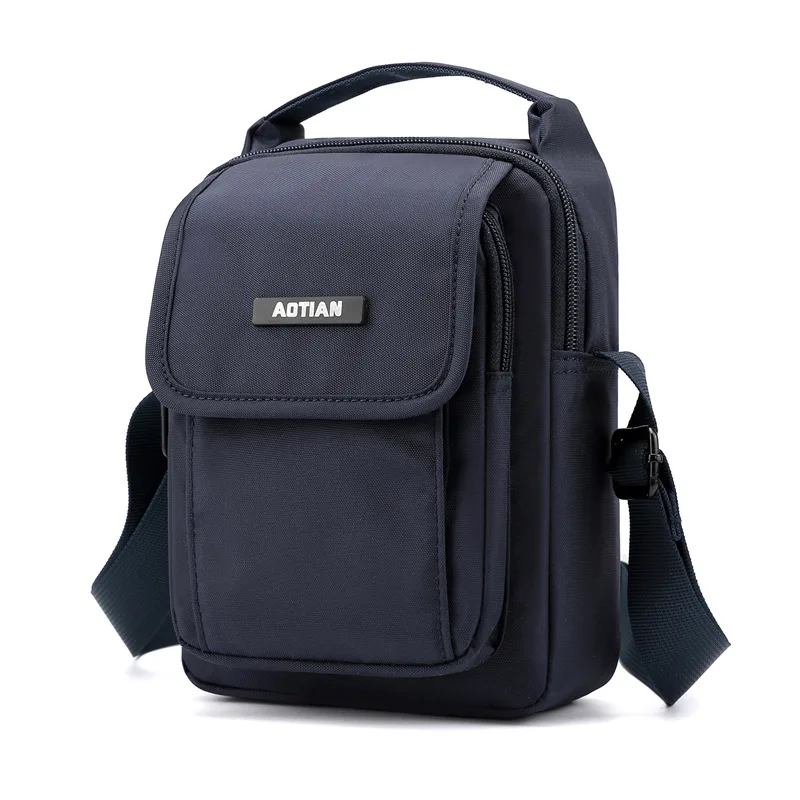 

Women's Handbag New Mini Men's Shoulder Messenger Bag Handbag Waterproof Oxford Cloth Small Satchel Phone Key Case Small