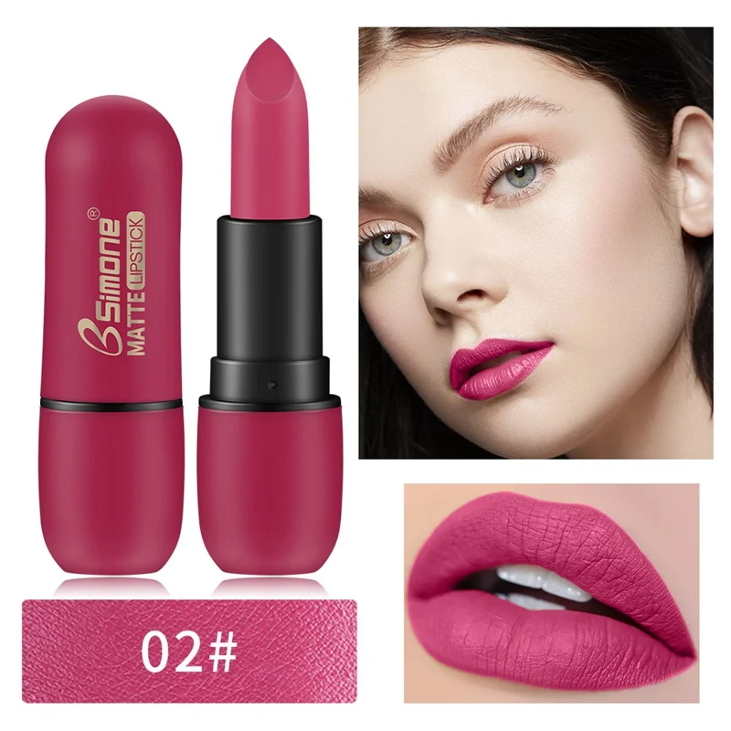 Velvet Matte Lipstick Lasting Moisturizing Waterproof Beauty Cosmetic Non-stick Cup Lip Makeup |