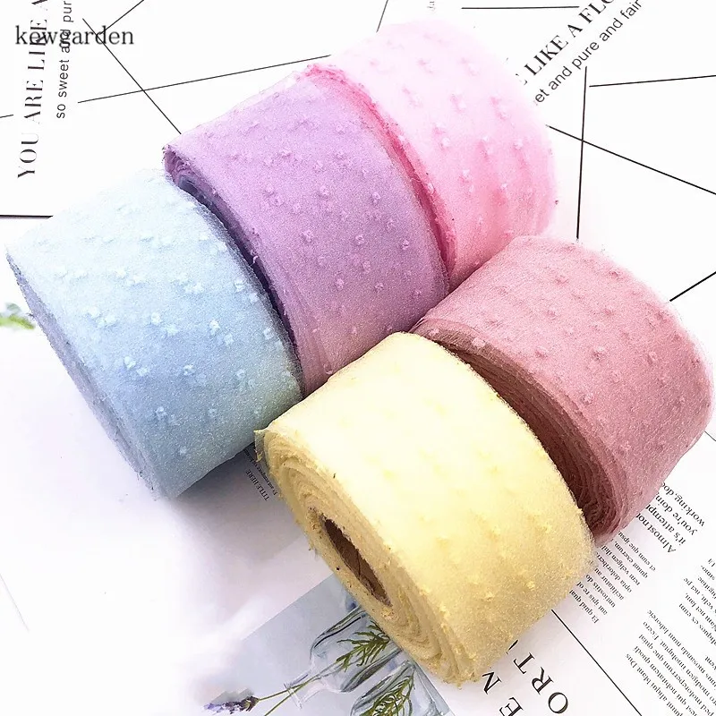 Kewgarden флокирующие ленты Seersucker 6 см Женская Цветочная Брошь Аксессуары для