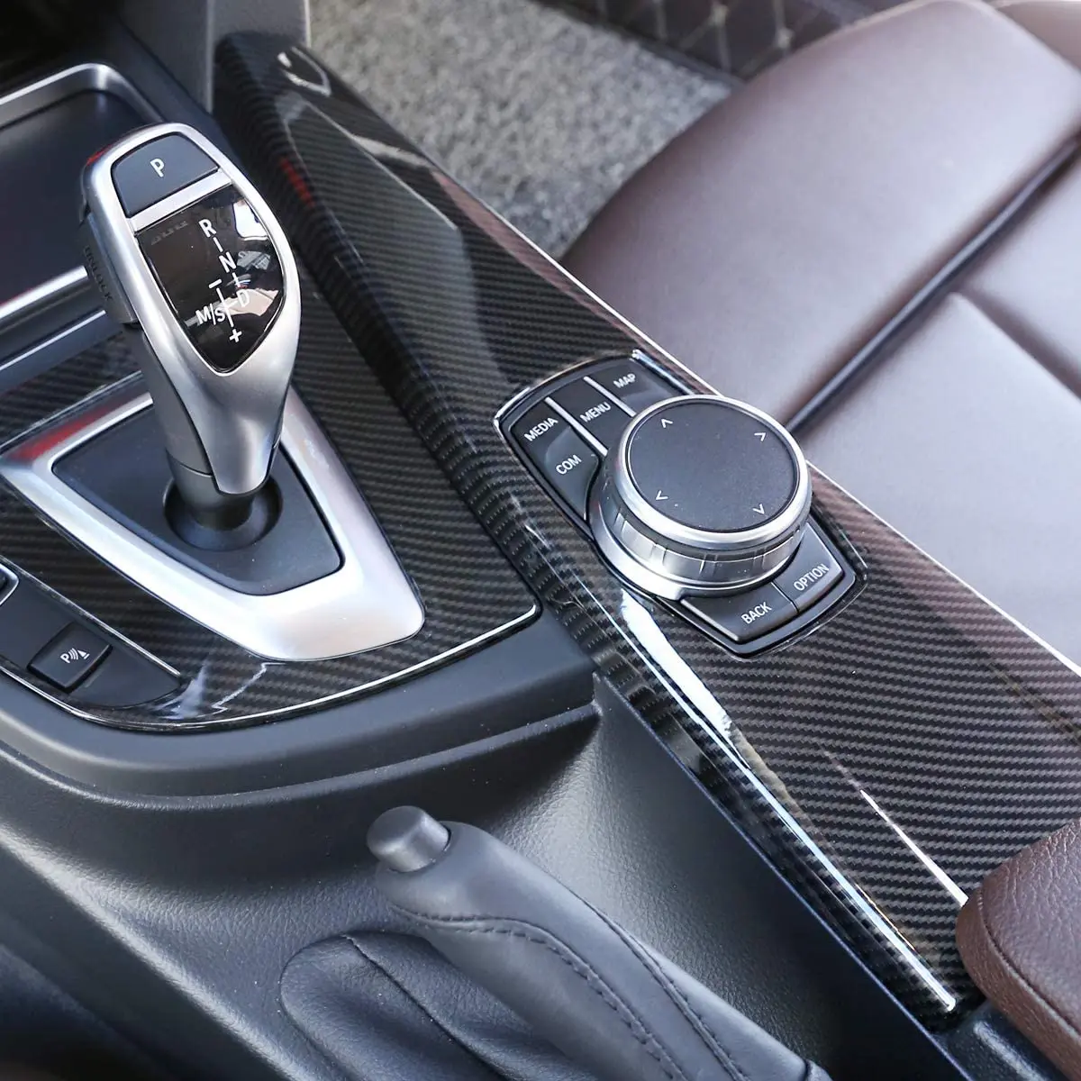 

Carbon Fiber Style for BMW 3 4 Series F30 F33 F34 F36 13-18 Multimedia Panel Cover