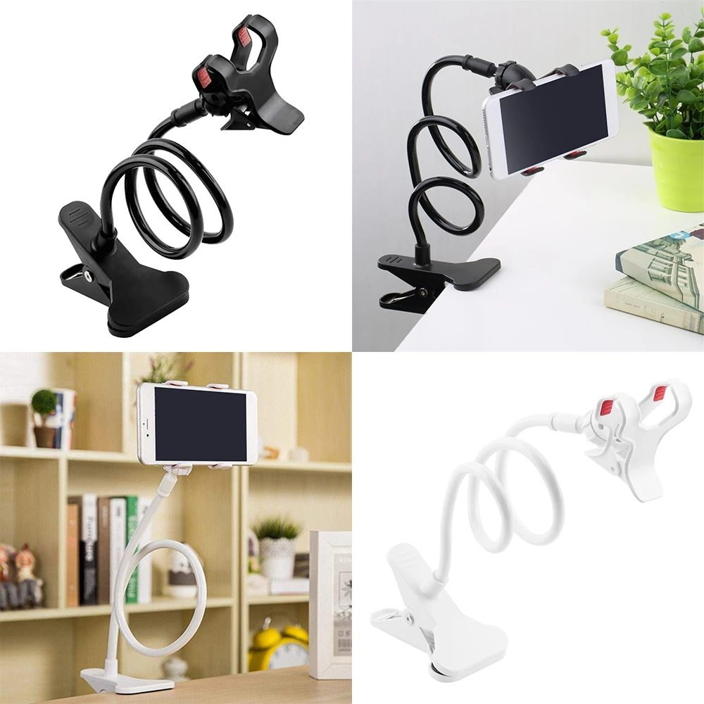 z91 universal mobile phone holder flexible adjustable cellphone holder clip lazy home bed desktop mount bracket smartphone stand free global shipping