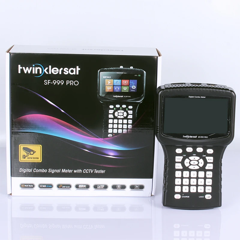 Twinker SF 999PRO Satfinder для спутникового приемника/DVB T2/DVB C спутниковый искатель