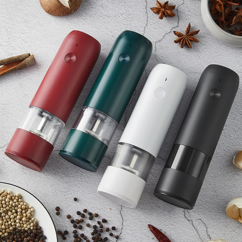 Автоматическая измельчитель для соли и перца USB электрическая пластиковая