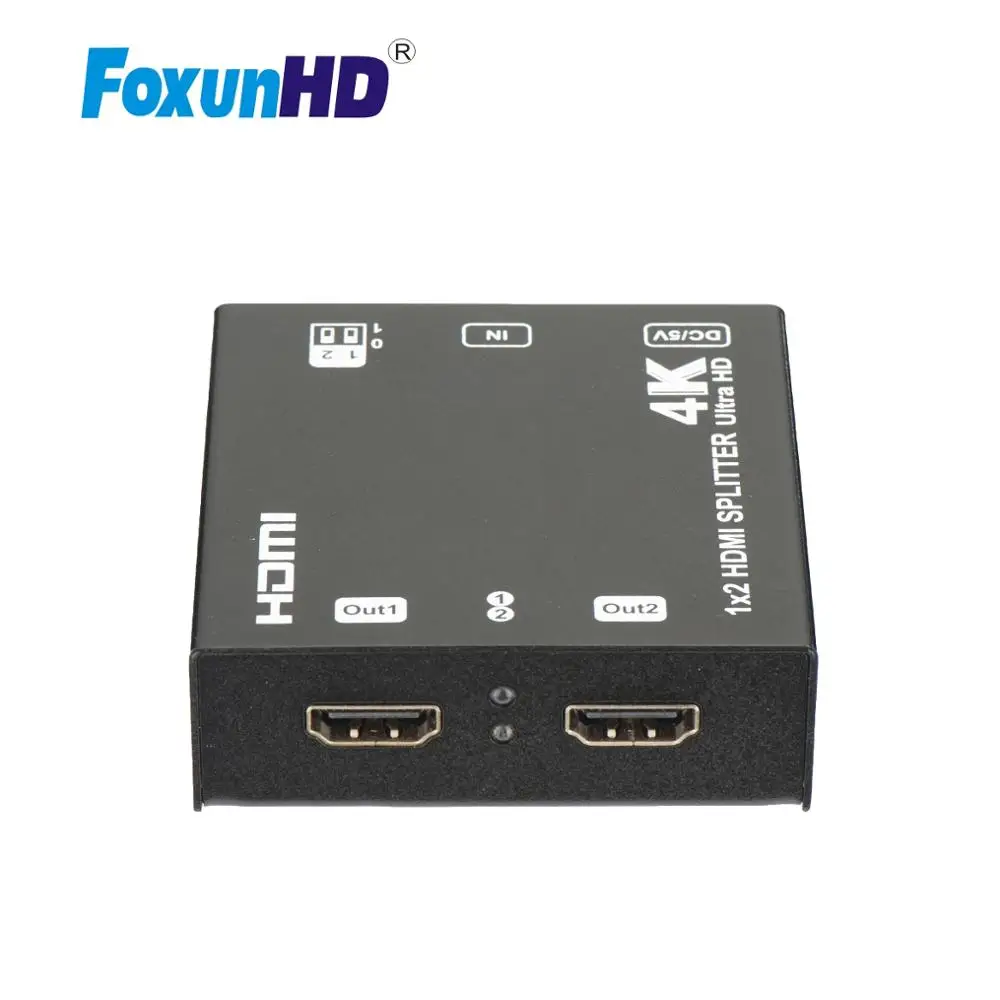 Foxun 1x2 HDMI разветвитель с поддержкой EDID HDCP1.4 4K|Операционные усилители| |