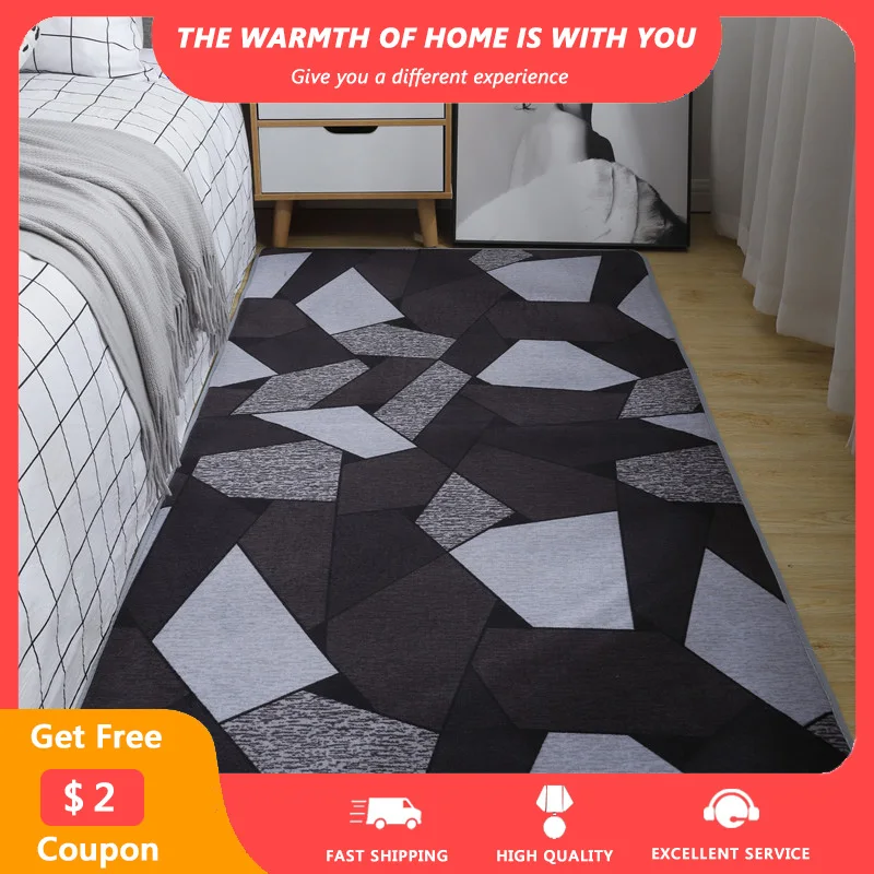 

Geometric Print Large Rugs Non-slip Washable Living Room Rug Bedroom Palor Floor Carpets Children's rugs for Room Sleep tapis