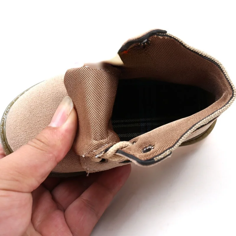 Botas de Moto para ni&ntilde;os, zapatos de viaje de Monta&ntilde;ismo al aire libre, de lona, de alta calidad, E09193, nueva moda, 2021-4