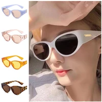3pcs brand designer sunglasses personality sun glasse cat eye goggles anti uv spectacles wide temples eyeglasses adumbral