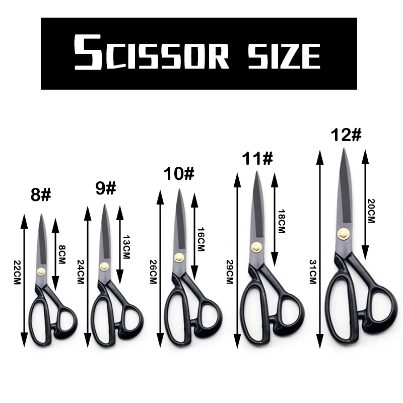 Портновские ножницы ручной работы для домашней резки ткани многофункциональные