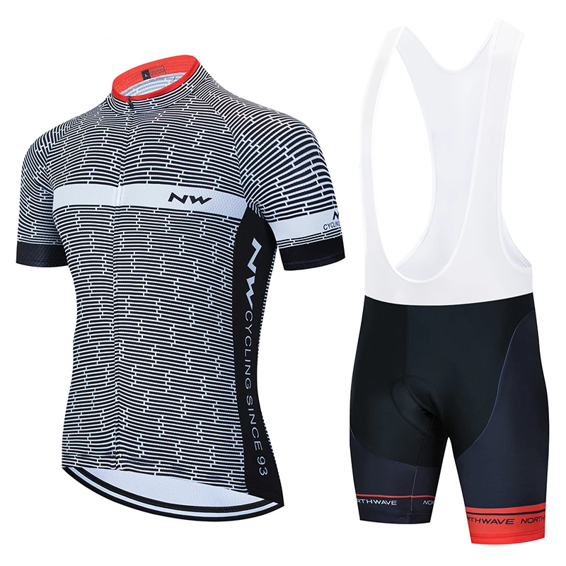 2020NW Cycling Suit Set Summer Short Sleeve Bicycle Wear Maillot Clothing Uniform Men | Спорт и развлечения
